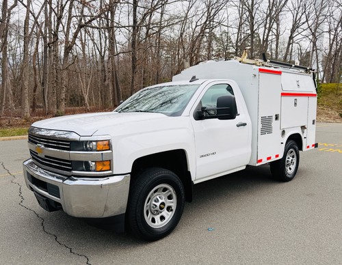 2015 CHEVROLET SILVERADO 3500 UTILITY 1 TON RWD ENCLOSED UTILITY / SERVICE TRUCK