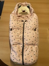 Odenwälder Mucki Fußsack Rosa mit Sternen