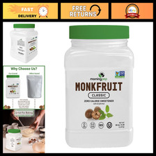 Keto-Friendly Monk Fruit Sweetener | 1:1 Sugar Substitute for Baking & Beverages