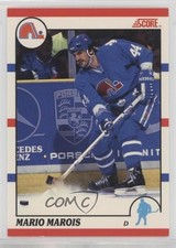 1990-91 Score Bilingual Mario Marois #229 0f6