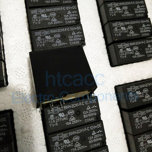 5 unids/lote nuevo relé 100% Original 894H 2AH2 F C 12V 894H 2AH1 F C