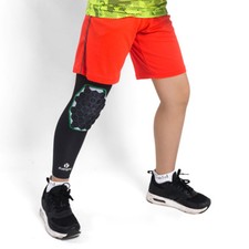 Kuangmi Child Kids Knee Protector Anti-Crash Sleeve Sports Knee Brace Support