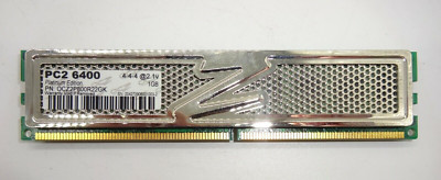 OCZ Platinum Edition 1GB (1x1GB) DDR2 OCZ2P800R22GK PC2 6400 4-4-4 2.1v #RX97