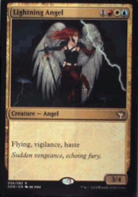 Lightning Angel - Duel Decks: Speed vs. Cunning: #56, Magic: The Gathering