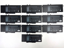 Lot 10 Dell Latitude 5400 5500 Precision 3540 68Wh Battery 4GVMP Excellent