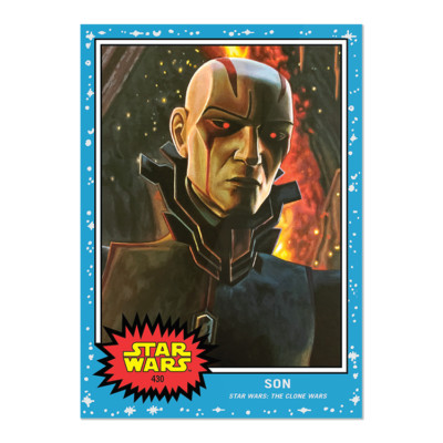   Topps Star Wars Living Set #430 Son - Star Wars: The Clone Wars