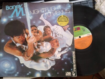 LP BONEY M NIGHTFLIGHT TO VENUS GATEFOLD UK PRESS G/FOLD COVER VG+ VINYL EX+