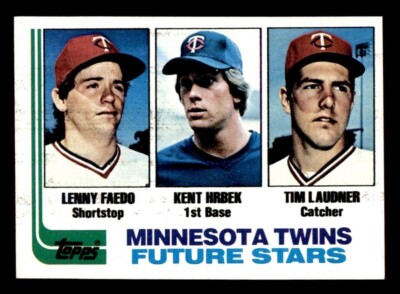 1982 Topps Baseball #766 Twins Future Stars Hrbek NM *d3