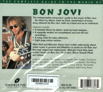 The Complete Guide to the Music Of Bon Jovi (Paperback, June 1