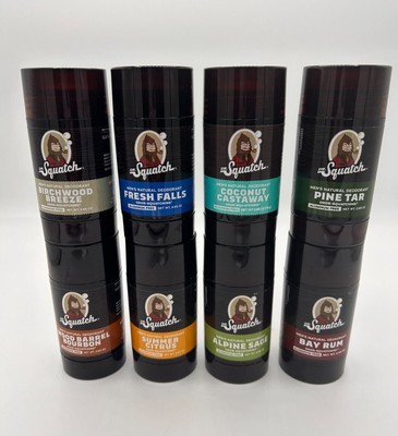 Dr Squatch Deodorant Normal | 2.65oz Sticks | All Scents
