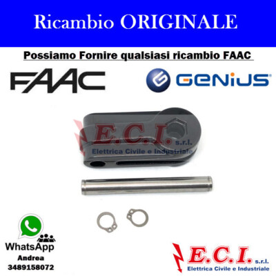 FAAC Genius Original 6020223 Group Fork Pin Rear Mistral Sirocco