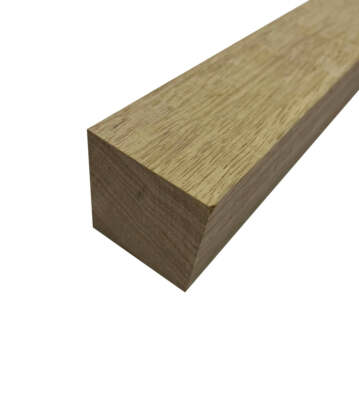 TRUaire 18-Inch Wood Oak Baseboard – Dark Finished, Solid Oak Trim