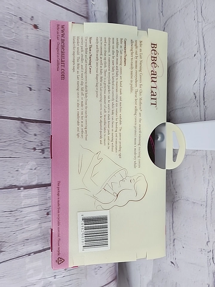 BEBE AU LAIT HOOTER HIDERS LACTANCIA MATERNA CUBIERTA MANTA Estampado Papillion Foto 4 de 4