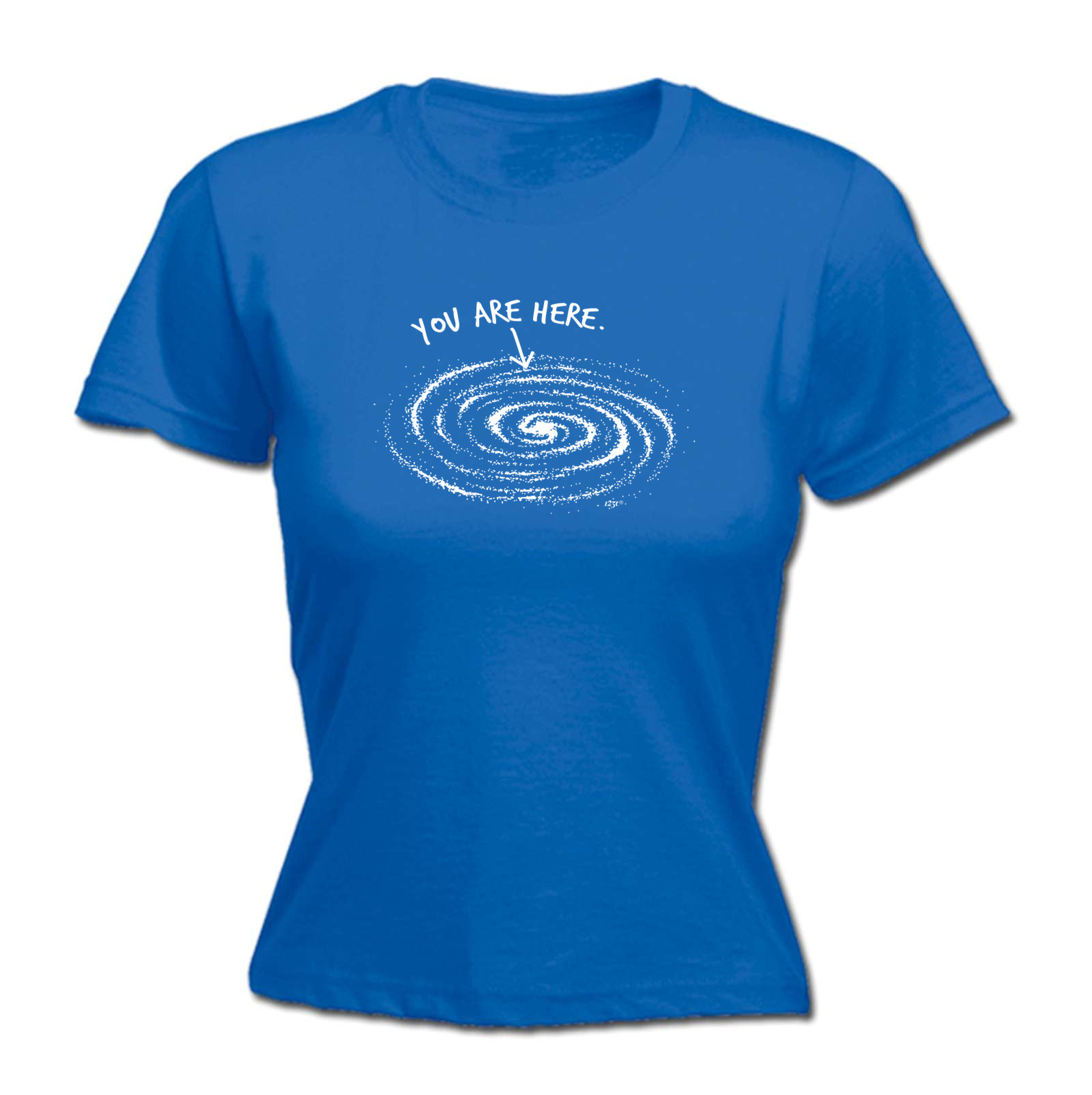 You Are Here - Womens T Shirt Funny T-Shirt Novelty gift tshirt