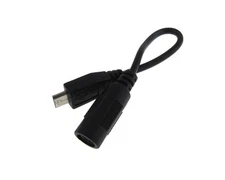 Micro USB to 5.5/2.1mm DC Power Cable Jack