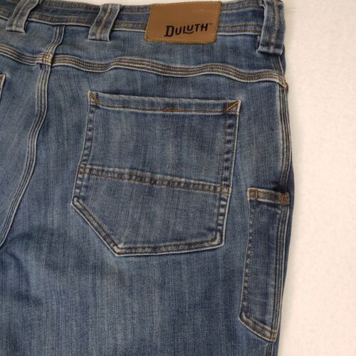 Duluth Trading Coolmax Ballroom Double Flex Herrenjeans 36 x 30 blau Standard Fit - Bild 7 von 11