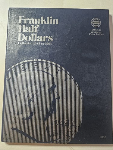 Whitman  Franklin Coin Folder 9032