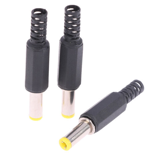 10PCS DC Power Male Plug 5.5*2.1*14MM Adapter Connector Plug Welded DC Head - Picture 1 of 11