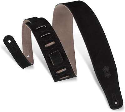 Levy's Leathers MS26 Series 2.5'' Hand-Brushed Suede Guitar Strap - Choose Color!