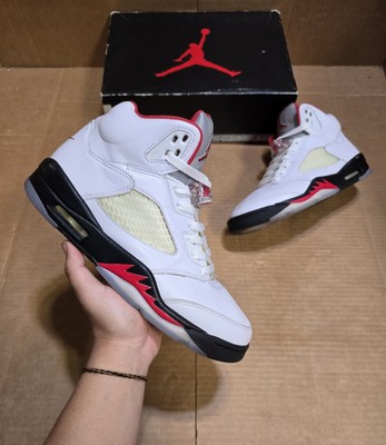 Size 8 - Jordan 5 Retro Mid Fire Red