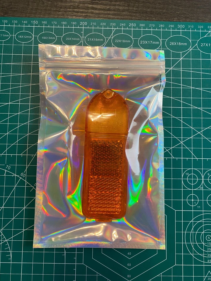 LUCAS JAGUAR MG MGB ЯНТАРНЫЙ БОКОВОЙ МАРКЕР ОБЪЕКТИВ P1 68 L824 ПРАВАЯ СТОРОНА Б/У OEM! - Изображение 4 из 4