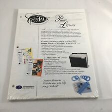 Creative Memories Power Layouts Brochures 2 Packs of 15