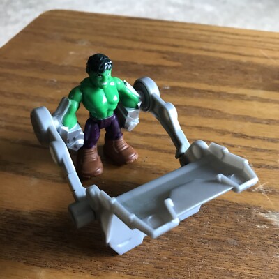 Playskool Marvel Super Hero Adventures Power Dozer Hulk Figure Replacement