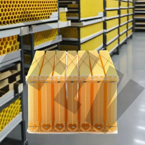 7PCS Auto Honey Beekeeping Bee Hives Raw Bee Comb Hive Frames For Beehive House