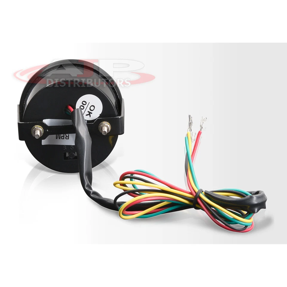 2" Digital JDM Blue LED RPM Tachometer Volt 52MM Car Gauge Meter For Mazda - Imagem 4 de 4