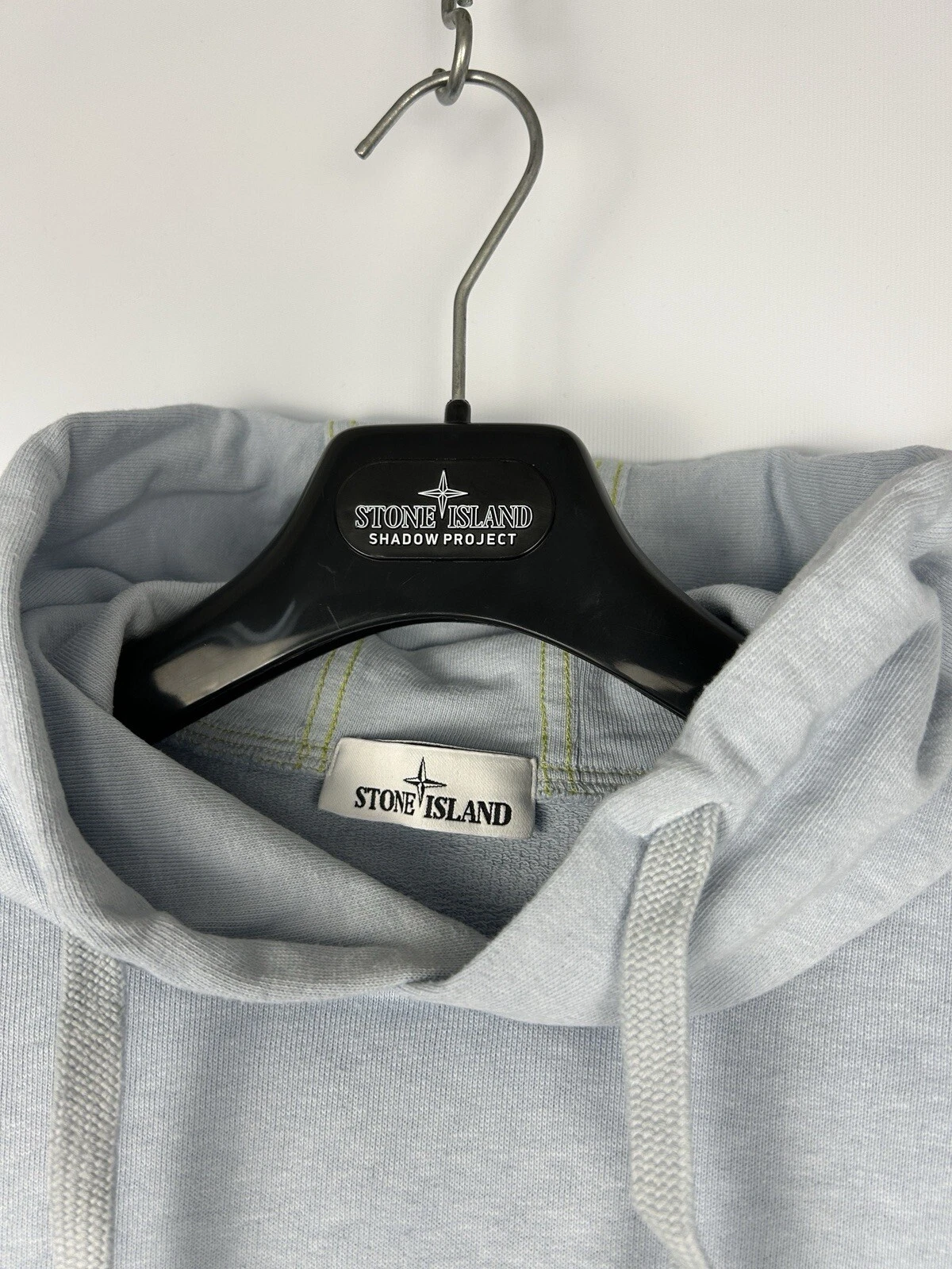 Light Blue Stone Island Hoodie