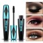 Negro-4D-Fibra-De-Seda-Extension-De-Pestanas-Rimel-maquillaje-impermeable-ojos-pestanas-kit miniatura 3