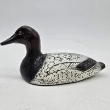 Vtg Scott Products Inc Bottle Opener Canvasback Duck Cast Metal USA