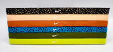 Nike Headbands 6 Pack Adult Assorted Hairbands Black/Atmosphere/Madder Root