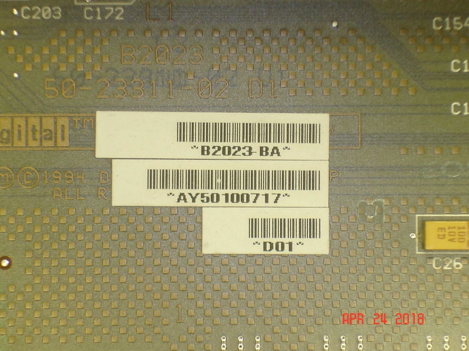 MS452-BA MEMORY MOD FOR DEC ALPHASERVER 2000 B2023-BA & 128MB RAM REFURBISHED - Image 2 of 4