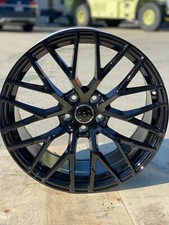4pcs 22 Wheels 22x9.5 26 5x112 66.6 Oe Gloss Black Fit Audi Brand New