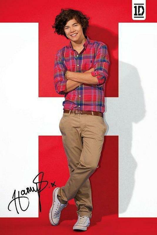 One Direction : Harry (Red) - Maxi Poster 61 x 91.5 cm new and sealed