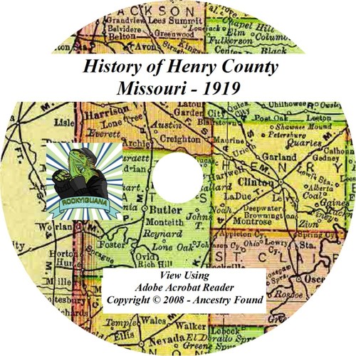 1919 HENRY County Missouri MO History & Genealogy Ancestry Family