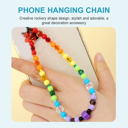 Verlaufs Telefon Kette Handyband-Hängekette Handy-Ketten- -Accessoire - Zdjęcie 6 z 12