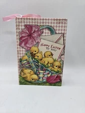 Mr. Cottontail Chicks Musical Songbook Happy Easter Vintage Style, Works!