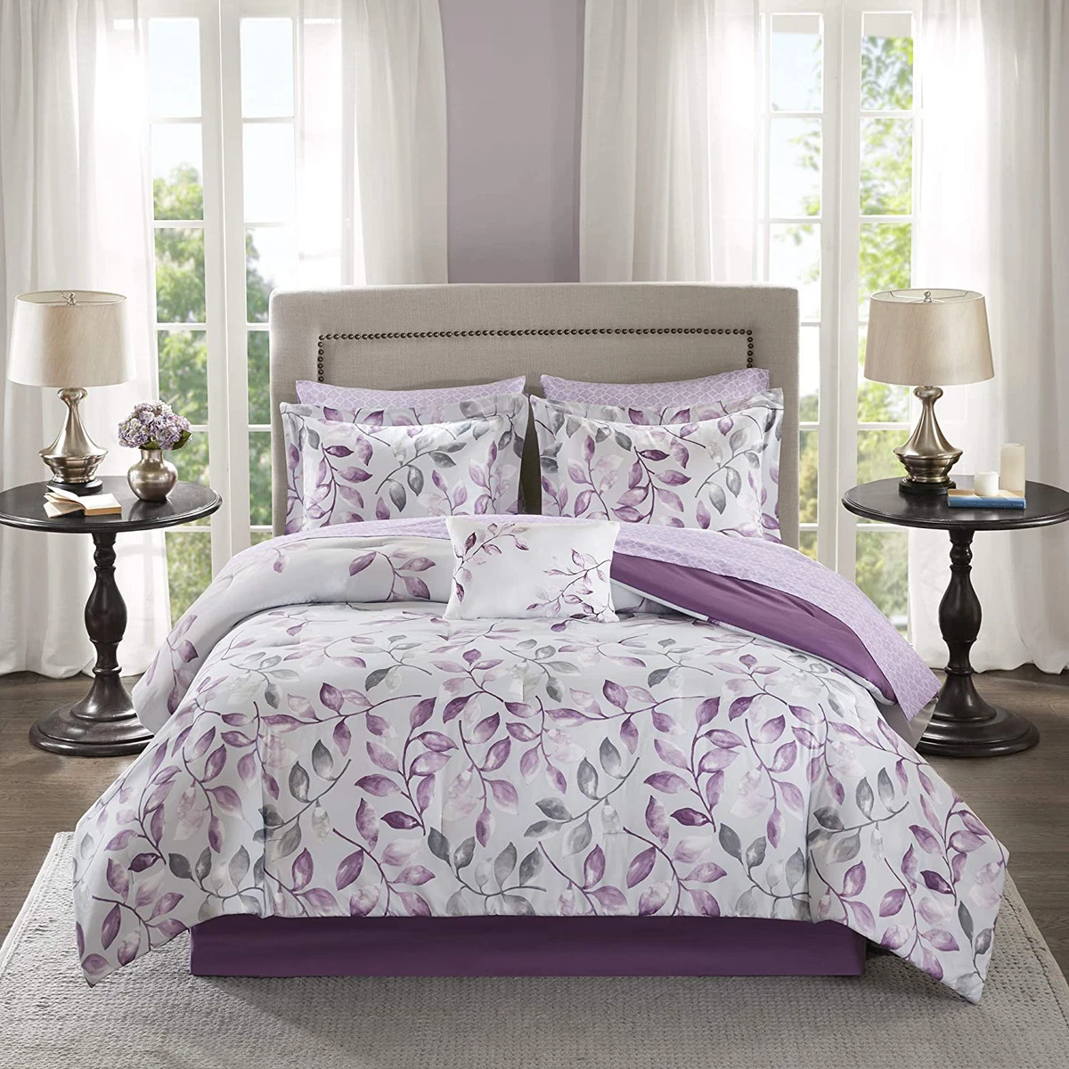 Purple king comforter sets deals