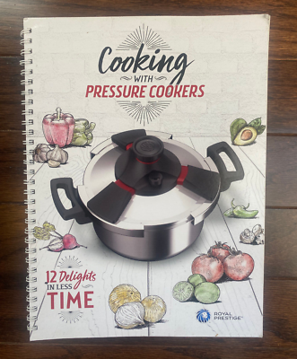 #ad Cooking with Pressure Cookers by Royal Prestige English and Spanish $12.99