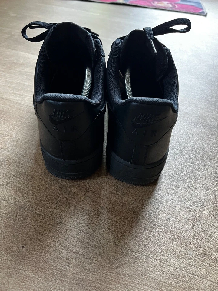 Size 11 - Nike Air Force 1 '07 Low Triple Black, photo 1 of 5