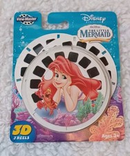 NEW View Master Disney Princess The Little Mermaid 3D 3 Reels NIP Ariel