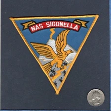 Original NAS Naval Air Station SIGONELLA Sicily Italy Navy Base Squadron Patch