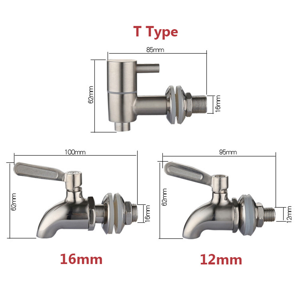 Stainless steel Spigot Tap Faucet Wine Barrel Drink Beverage Dispenser AU eBay
