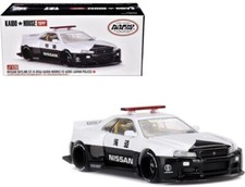 KAIDO HOUSE MINI GT NISSAN SKYLINE GT-R R34 KAIDO WORKS V2 AERO POLICE