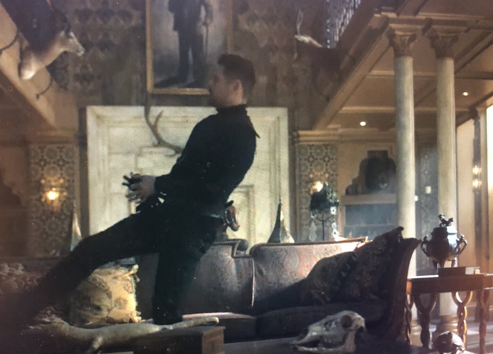 The Umbrella Academy Antique Foam Lamp (TV, Screen Used, Original, COA