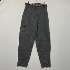 Vintage Bugle Boy Non Toxic Cargo Pleated Tapered Pants Size 28M Y2K M230 -1