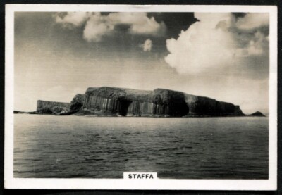 Tabakkarte, Seniorendienst, SCHÖNES SCHOTTLAND, 1939, Staffa, #47