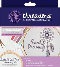 Crafters Companion THREADERS EMBROIDERY KIT DREAM CATCHER